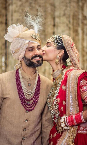 Sonam Kapoor and Anand Ahuja Get Married Sherwani King