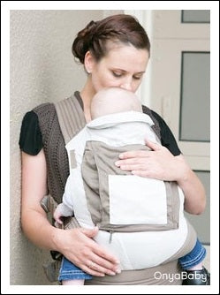 Babywearing is flat head prevention