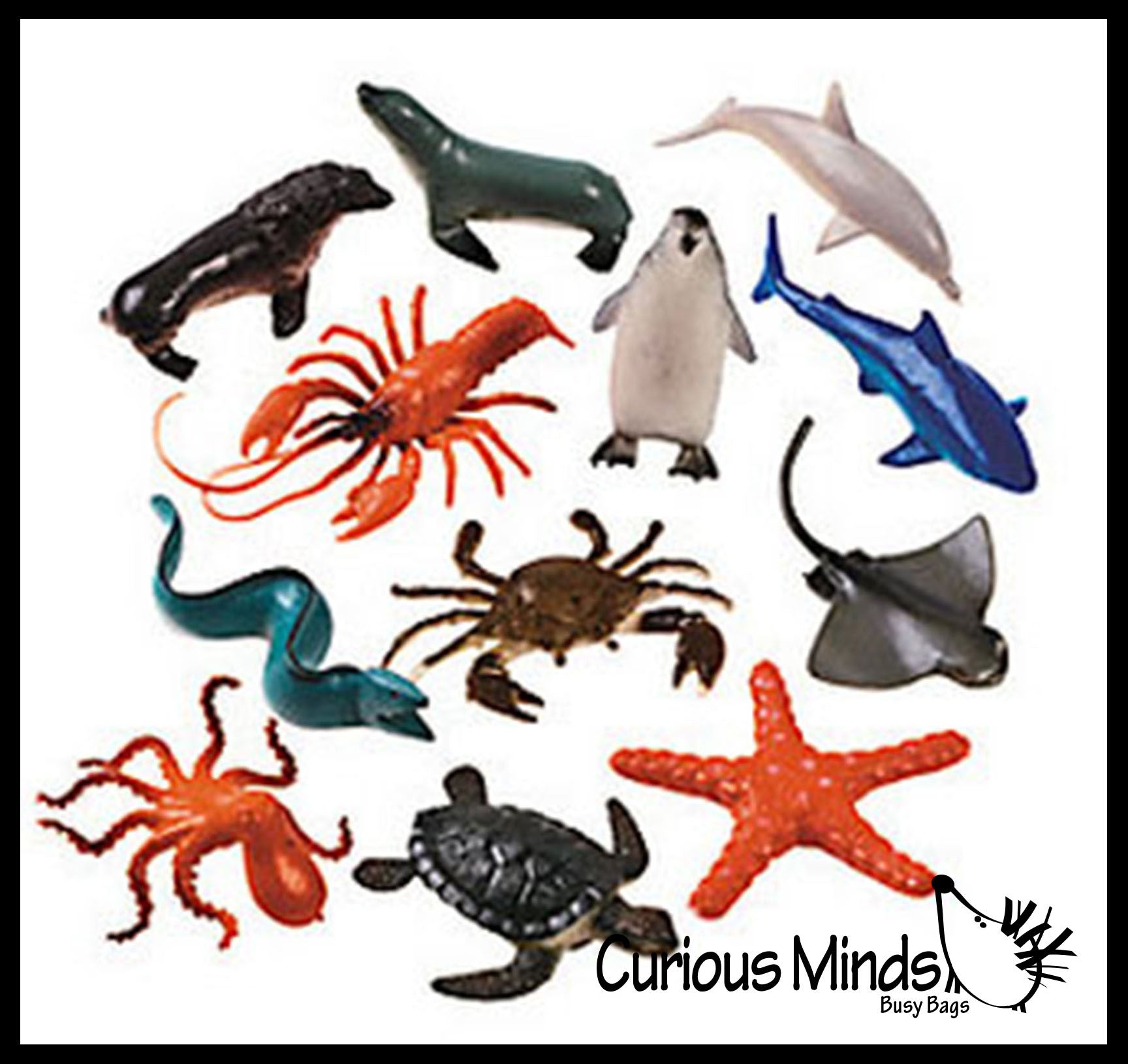 miniature ocean animals