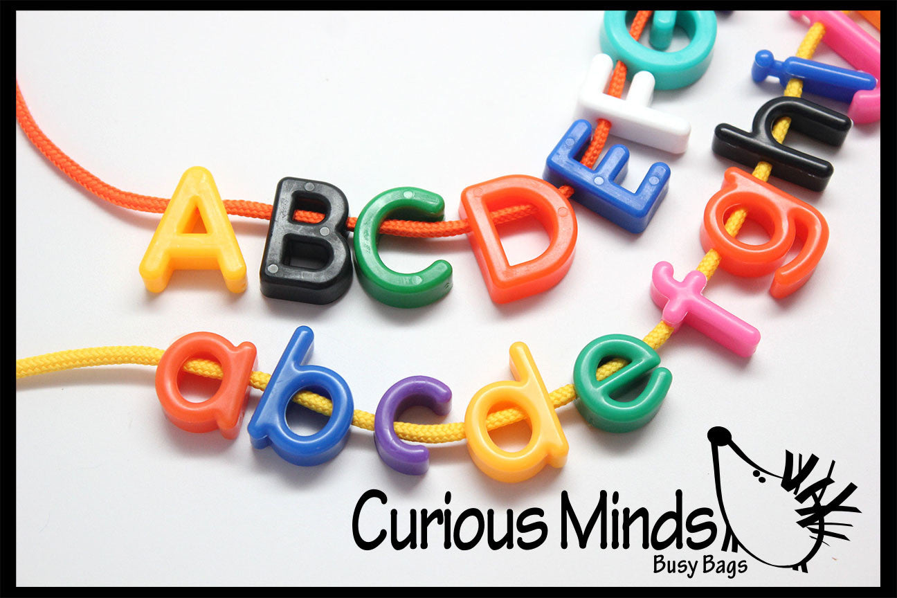 alphabet lacing beads