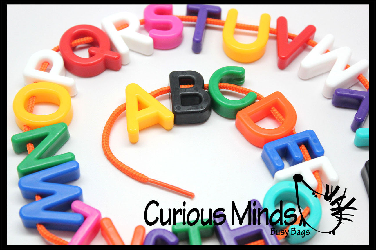 alphabet lacing beads