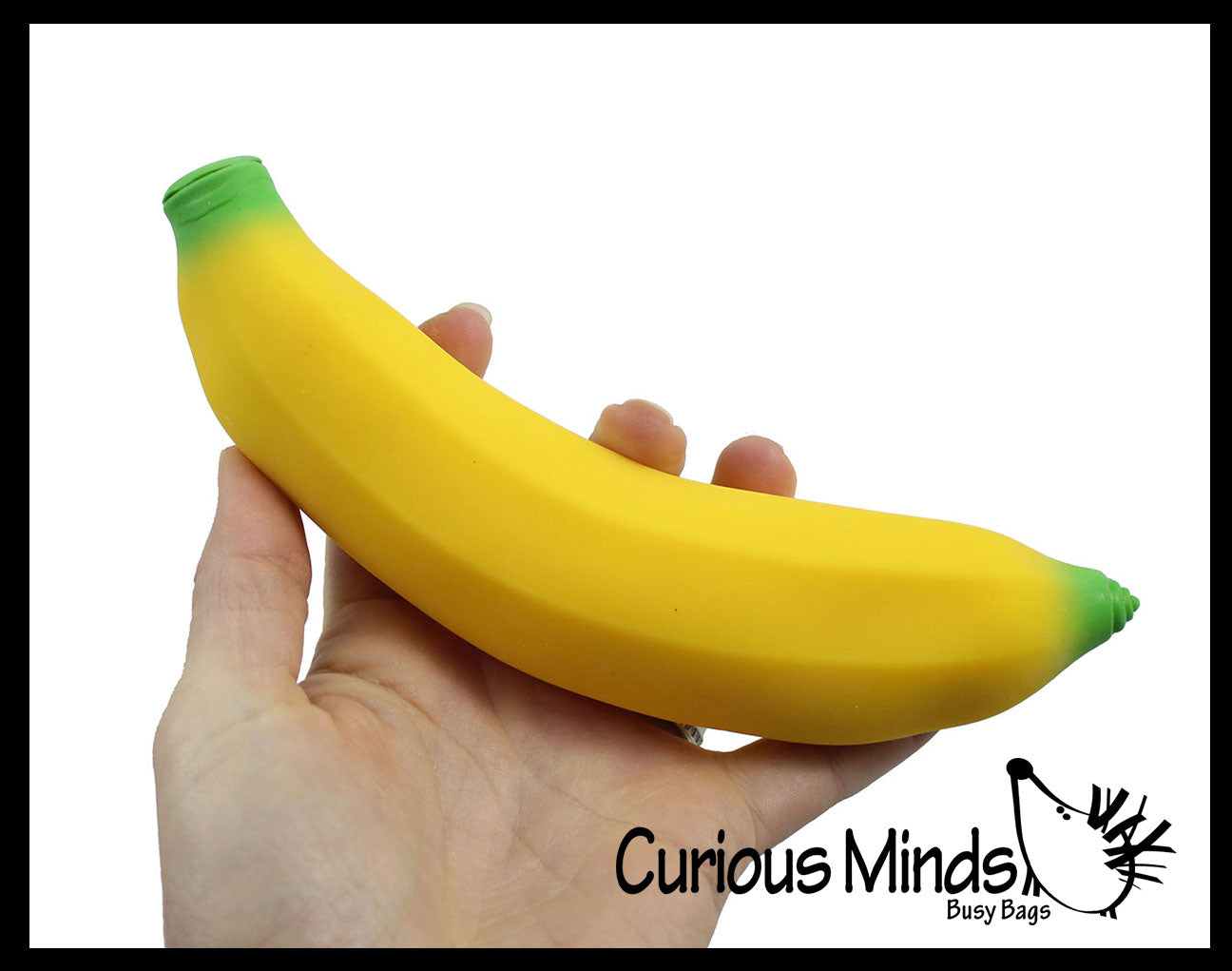 BULK - WHOLESALE - Sand Filled Squishy Banana - Moldable Sensory, Stre ...