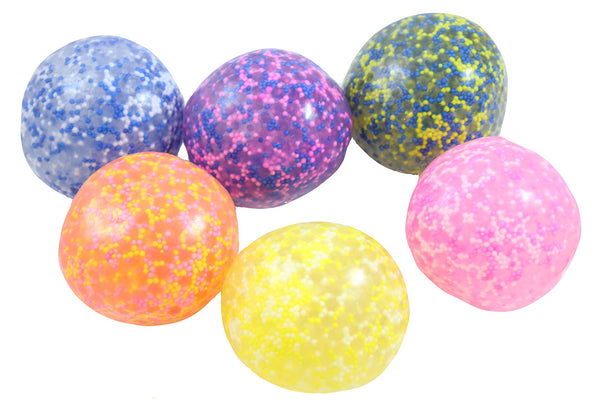 Confetti Bead Mold-able Stress Ball - Squishy Gooey Shape-able Squish ...