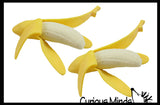 Realistic Stretchy Banana - Sensory, Stress, Squeeze Fidget Toy ADHD S ...