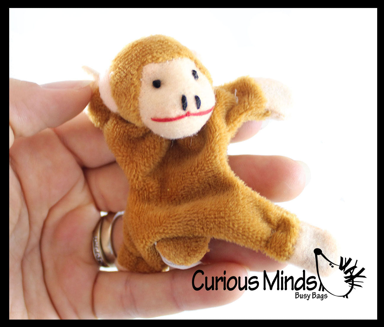 magnetic plush monkey