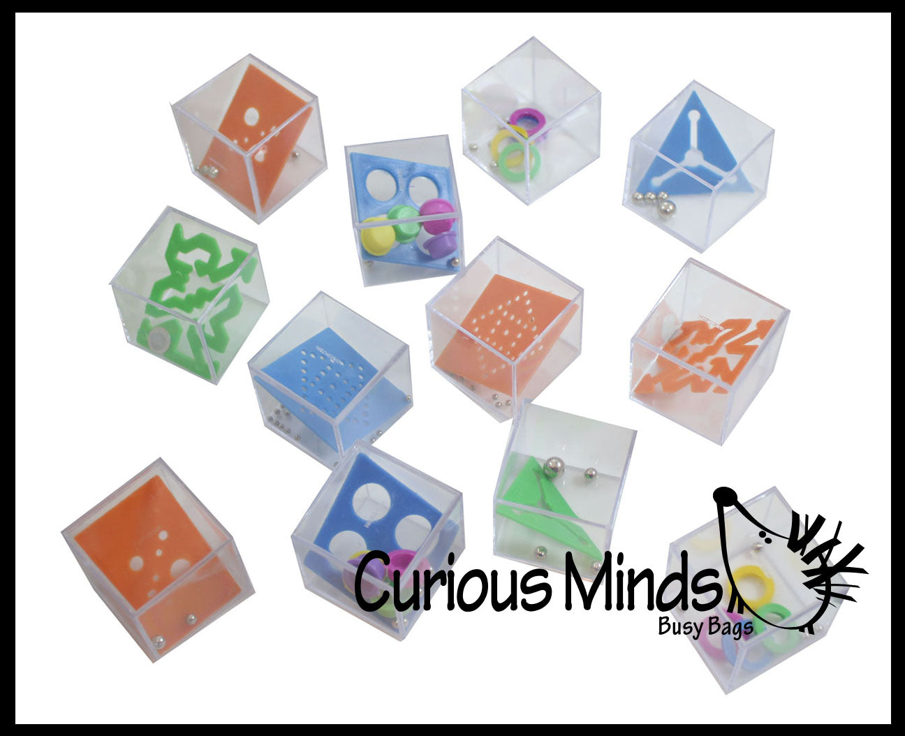 Vast en zeker Millimeter dubbellaag CLEARANCE SALE - Cube Puzzle Games - Problem-Solving Brain Teaser Logi |  Curious Minds Busy Bags