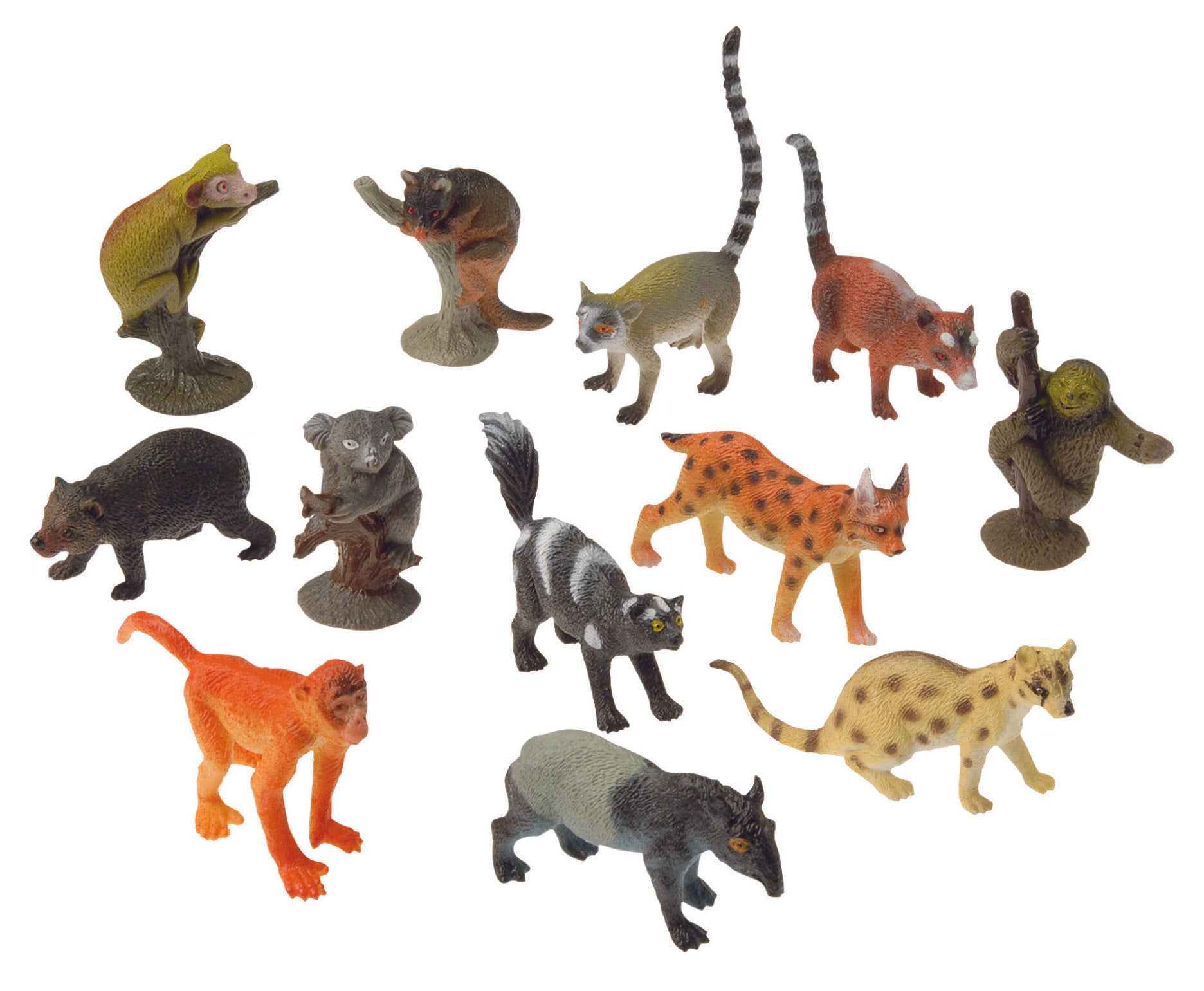 forest animal figurines