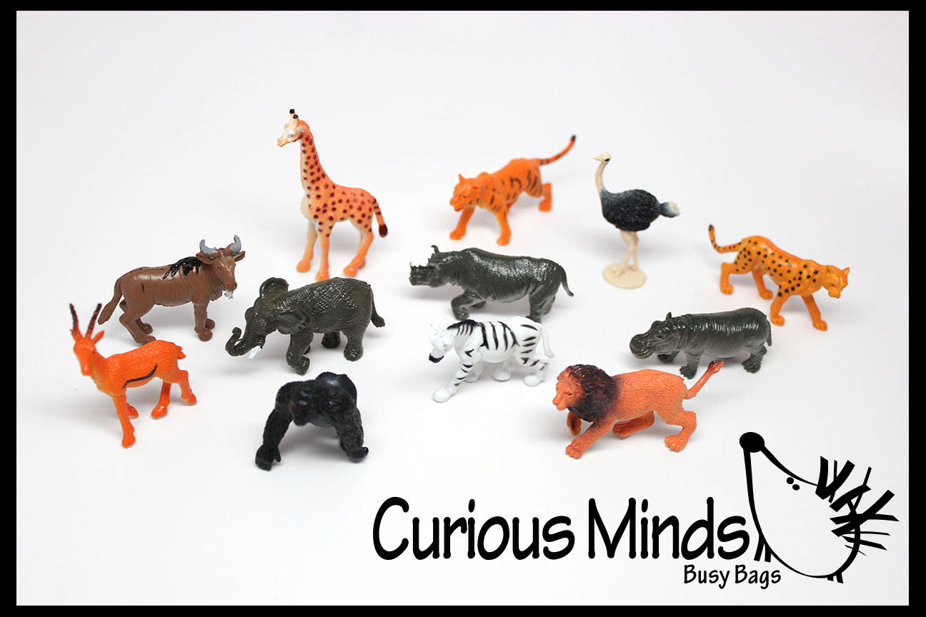 safari animal figurines