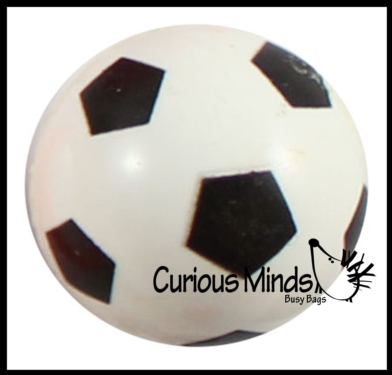 Soccer Bouncy Super Balls Sports Team Athletic Youth Players Cute Curious Minds Busy Bags