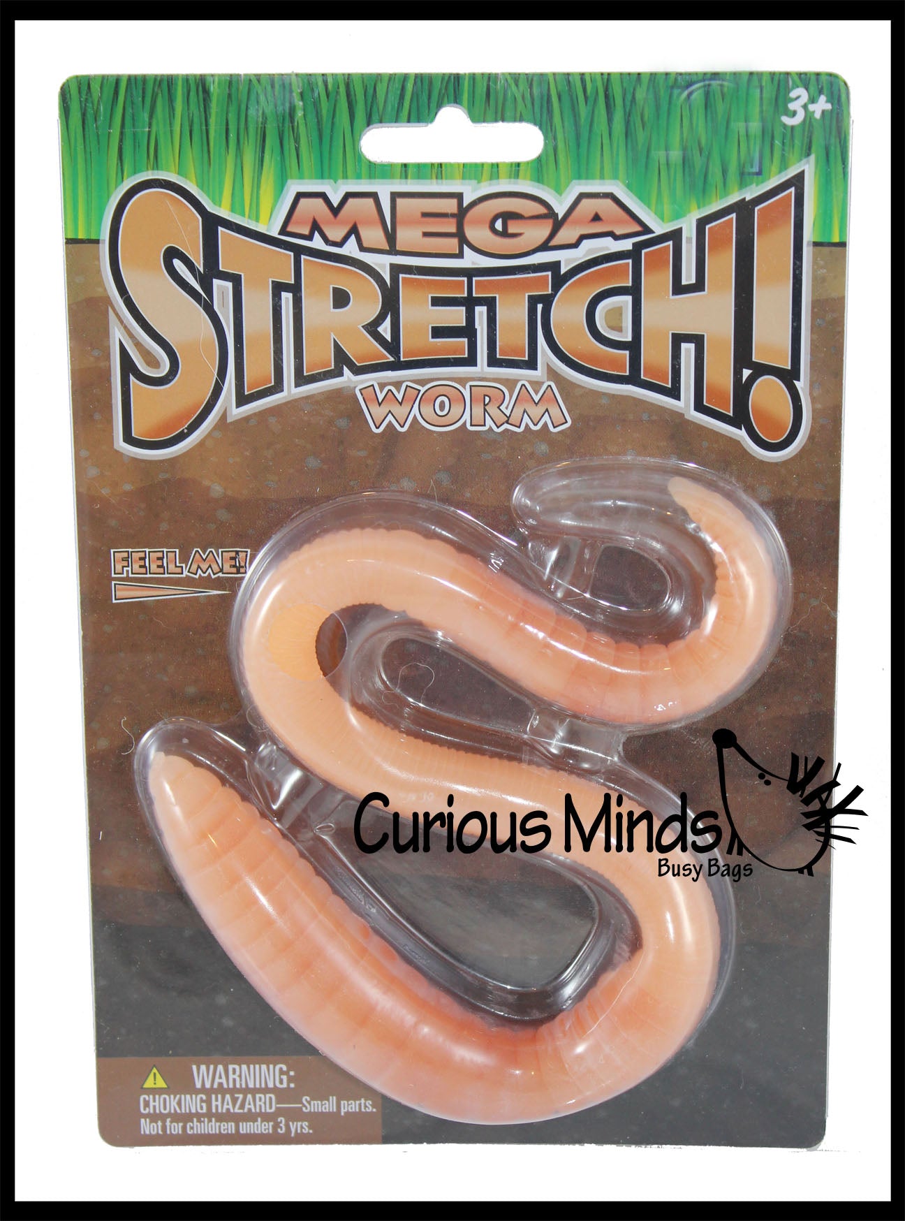 stretchy worm toy