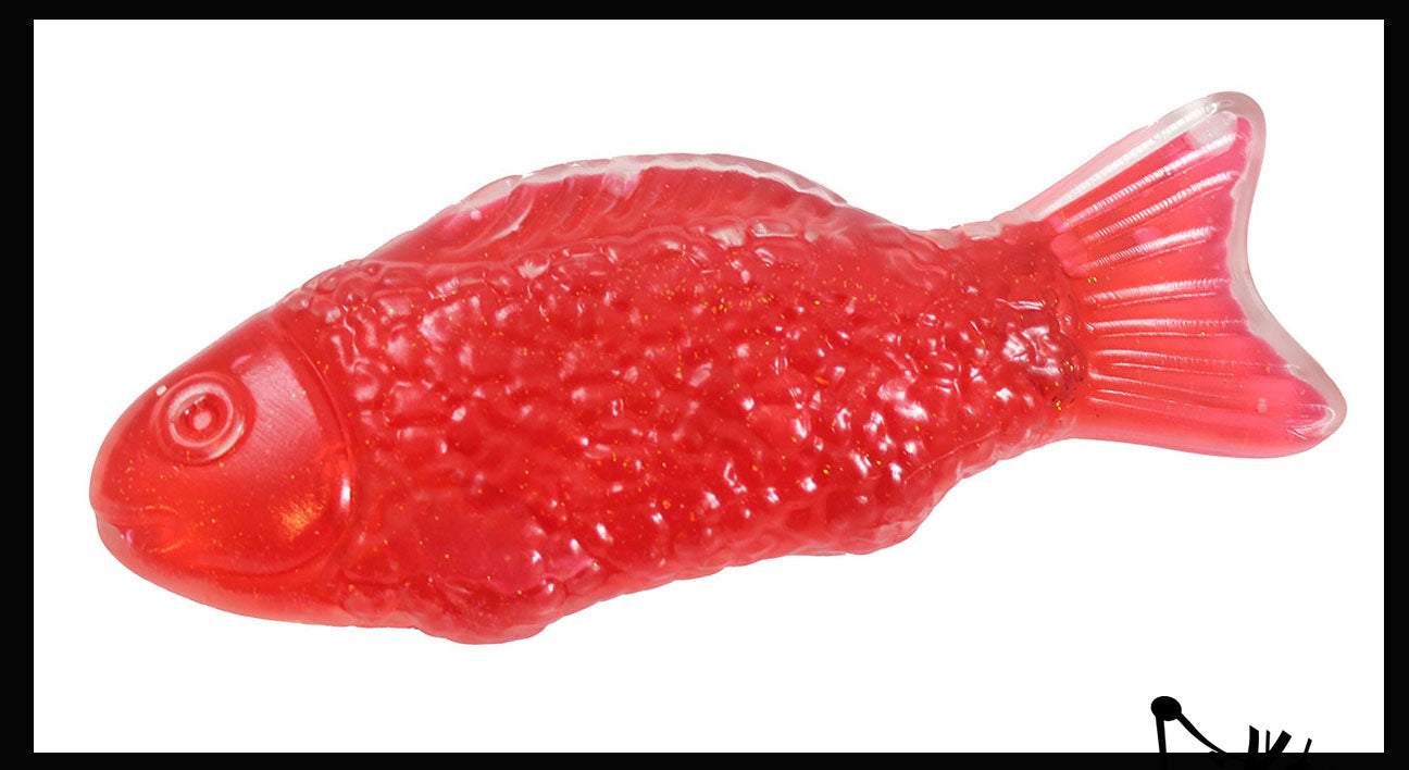 red fish toy