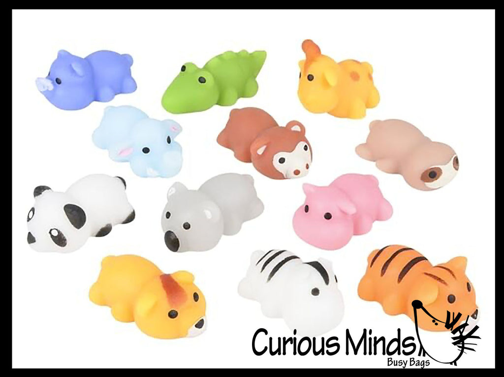 Cute Mini Animal Figurines - Mini Toys - Easter Egg Filler - Small Nov