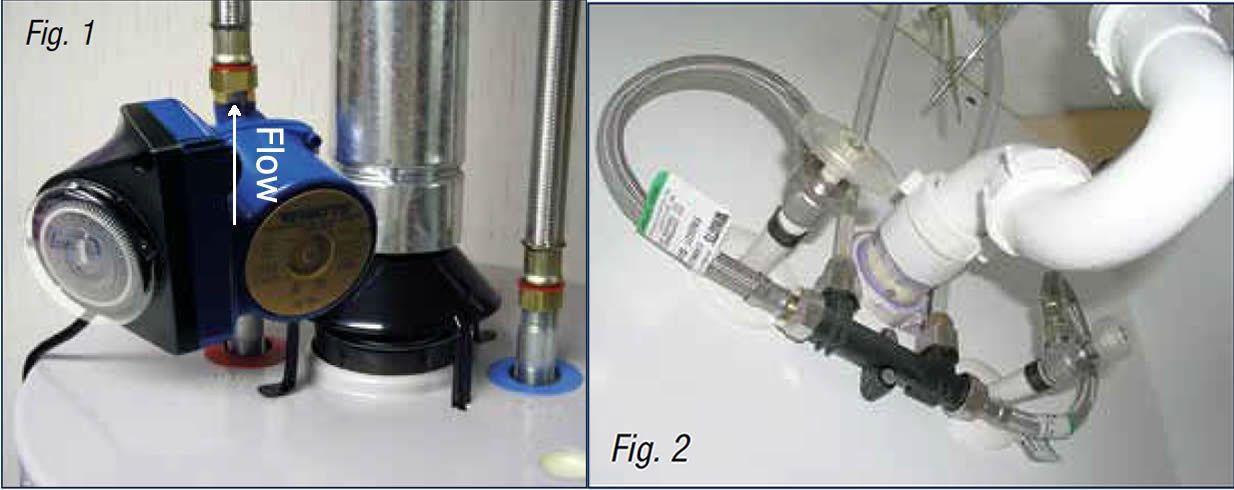 Increase flow from water line to fridge