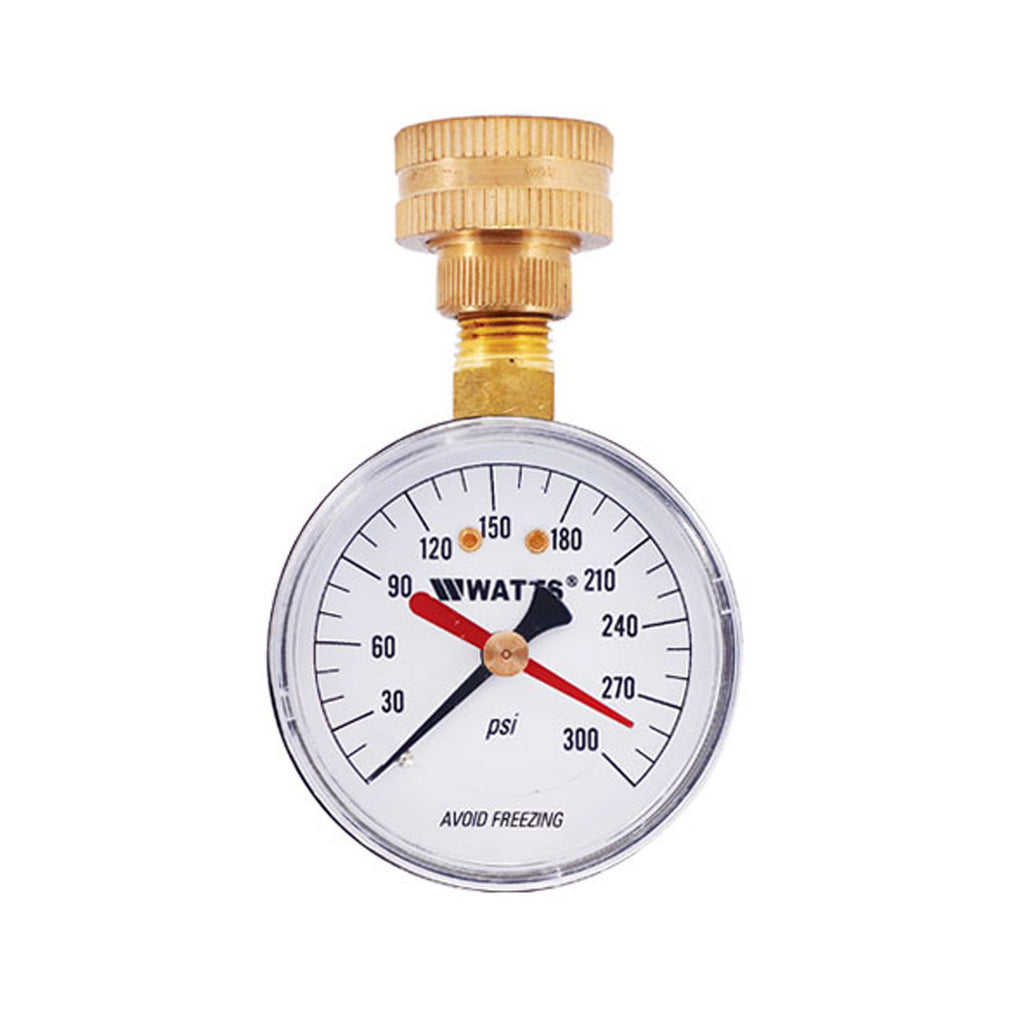 how to read water pressure gauge