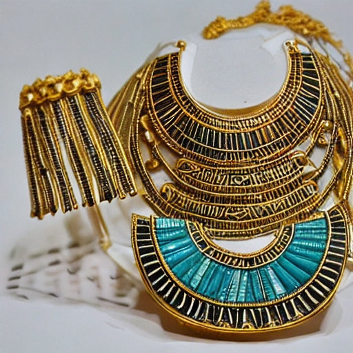 Egyptian beaded jewelry