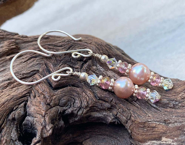 pearl earrings