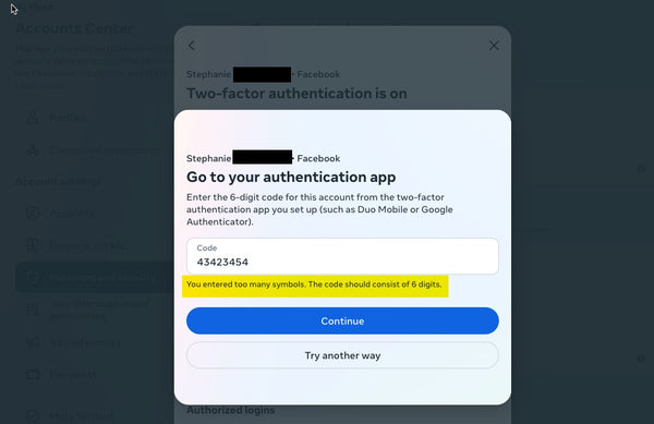 How to Resolve Facebook Two-Factor Authentication
