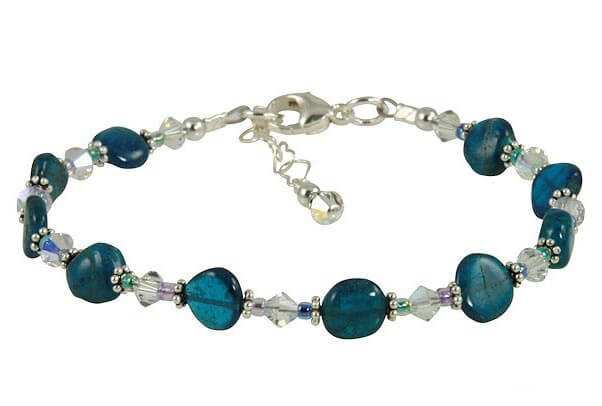 apatite gemstone bracelet