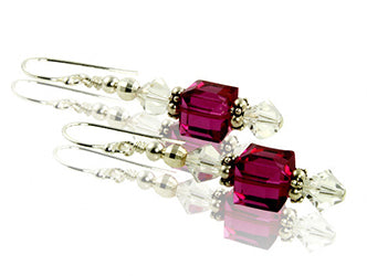 swarovski pink jewelry