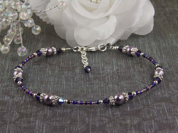 violet anklet