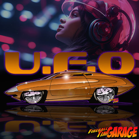 UFO Custom Car Art