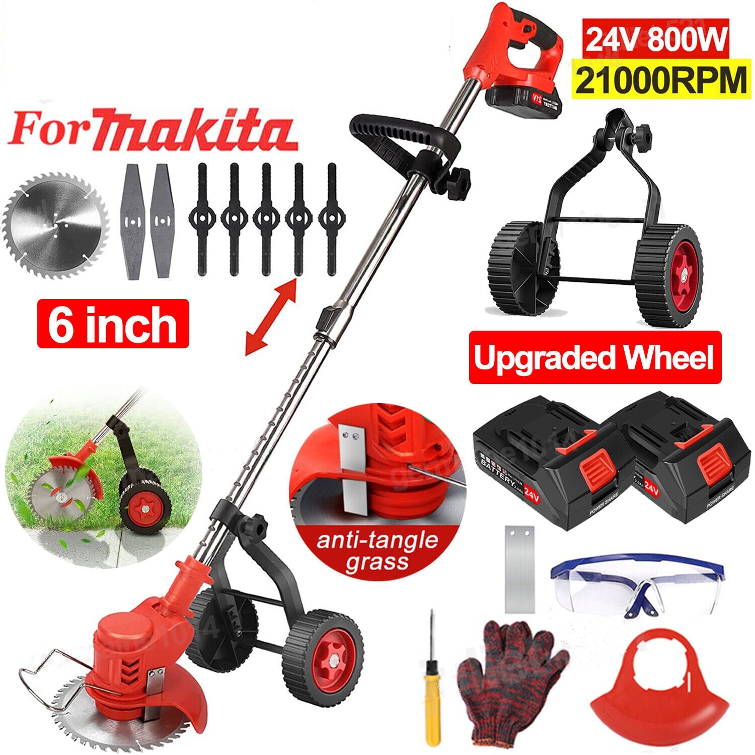 3 In 1 Cordless Grass Trimmer