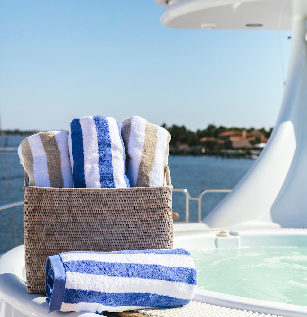 drop towel yacht