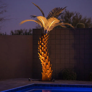 10' Palm Tree Sculpture - Marthas Collections