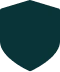 A blue polygonal heart shape on a transparent background.