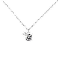 Diamond Birthstone necklace