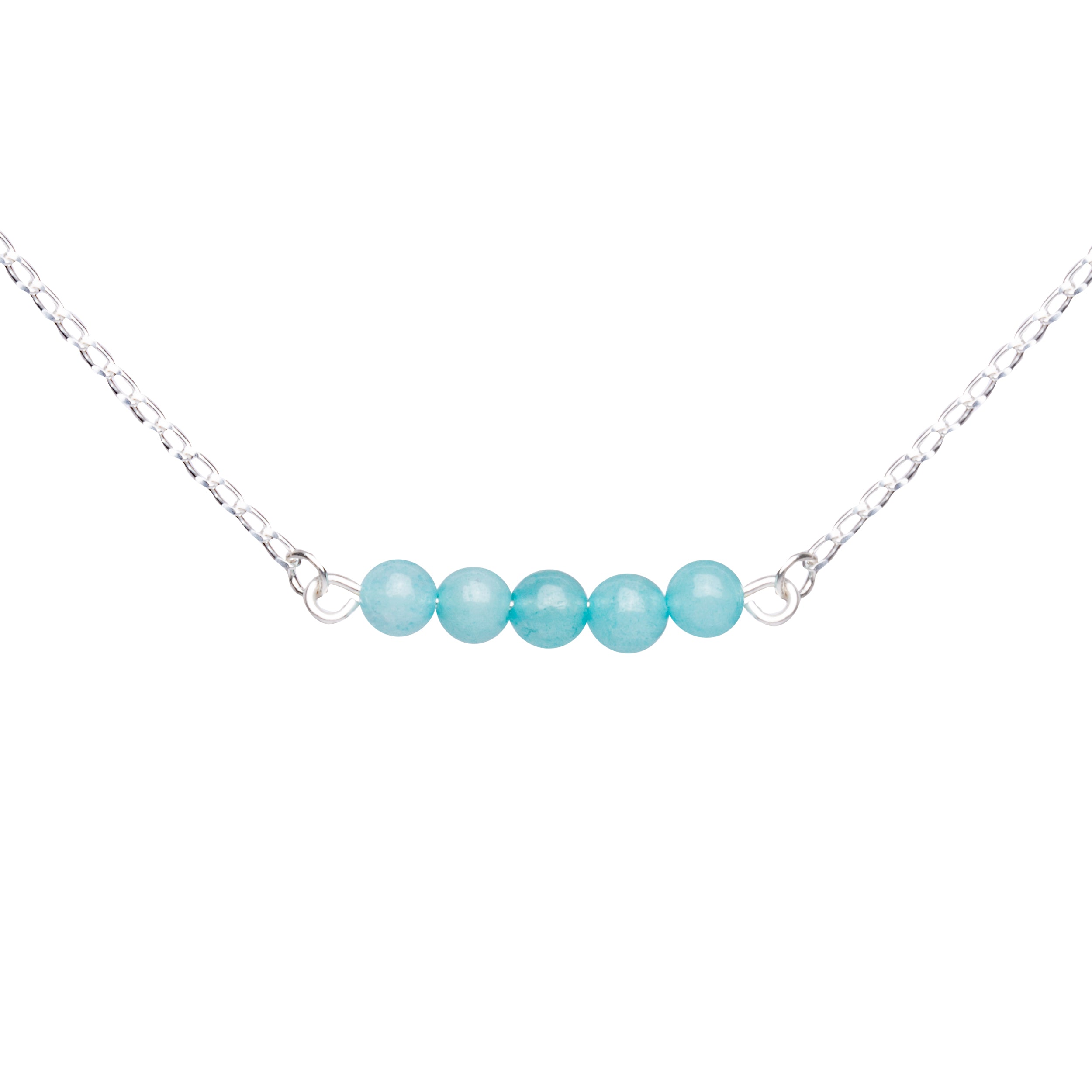 tiffany blue stone necklace