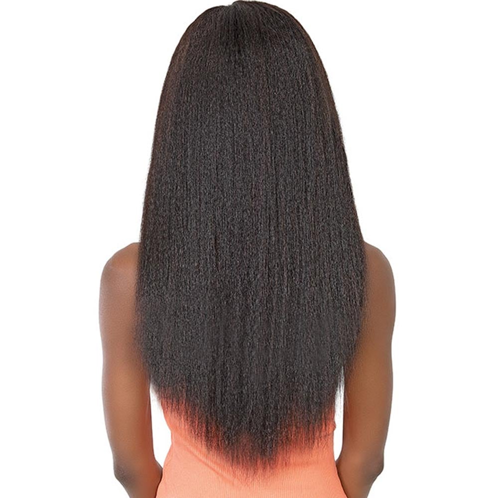 natural deep part lace wig