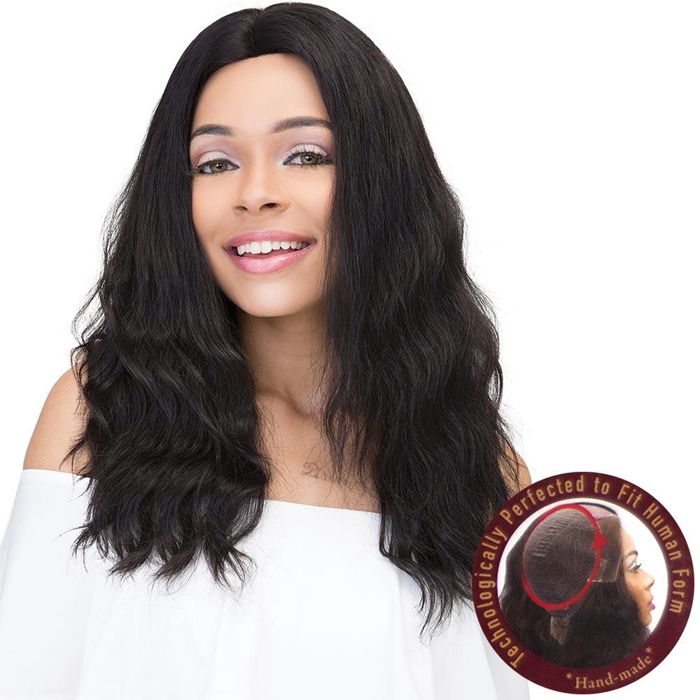 natural 360 lace wig