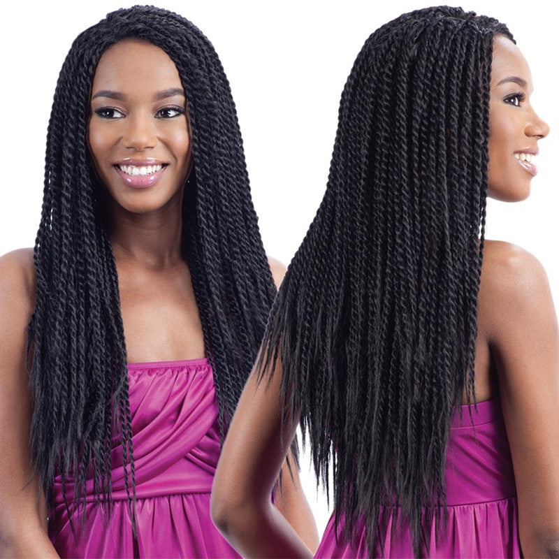 Freetress Braided Hair Lace Front Wig Hot Single Twist