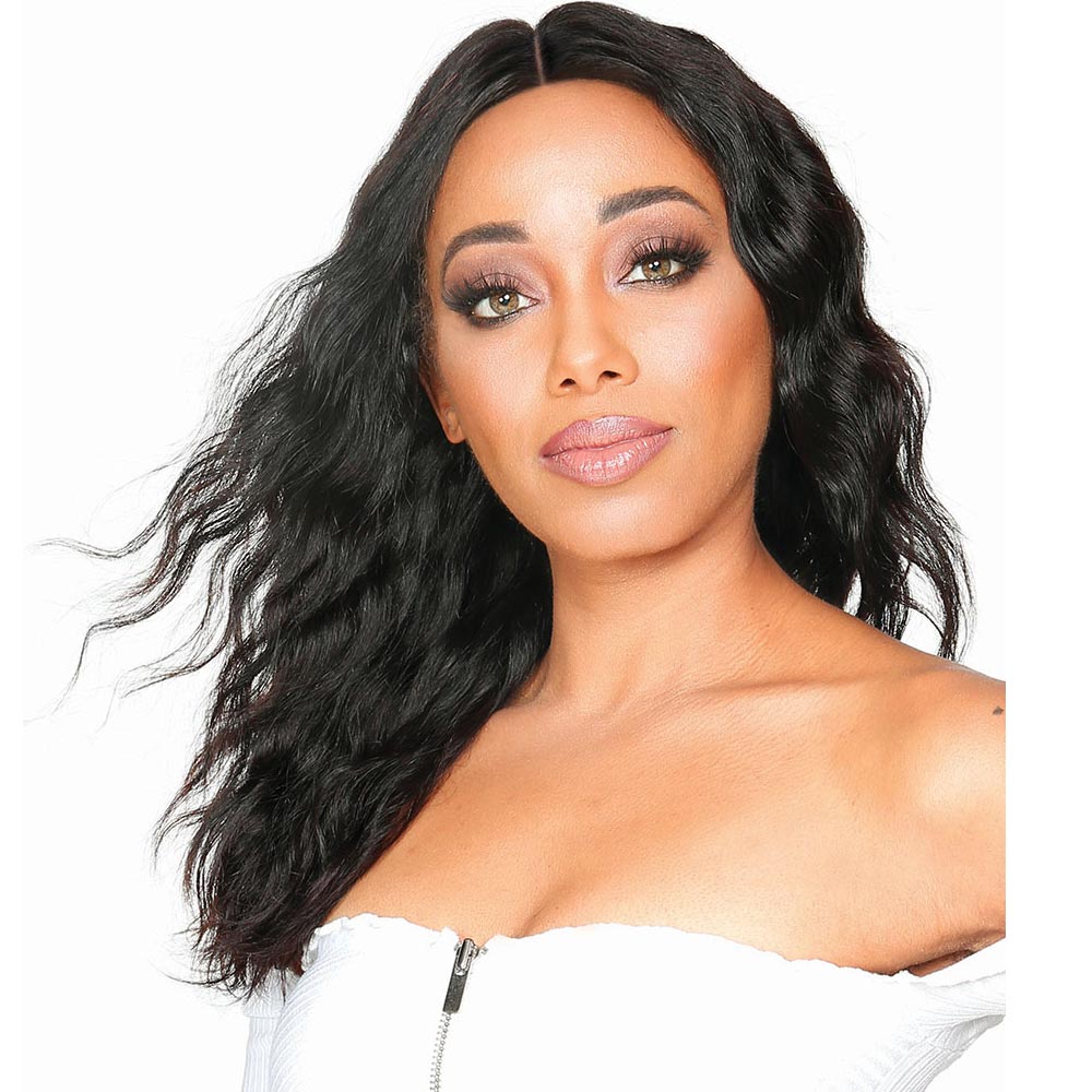 Zury Sis Wet And Wavy Brazilian Hair 6 Deep Hd Lace Front Wig Pio