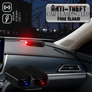 Anti-theft Car Flashing LED Fake Alarm - shevenry