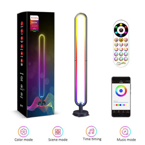 Living room LED floor lamp smart APP - shevenry