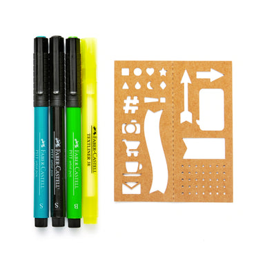 Faber-Castell Pitt Artist Pens, Mix & Match Metallic Color Set — ArtSnacks
