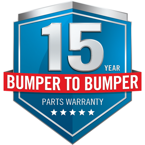 Napoleon Rogue 15 Year Bumper to Bumper Warranty