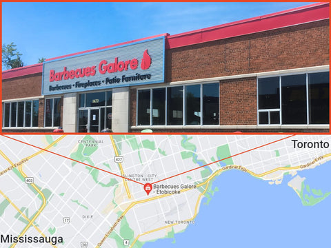 Barbecues Galore Etobicoke Toronto Store Location
