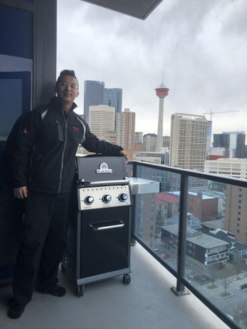 Broil King delivery to Calgary condo
