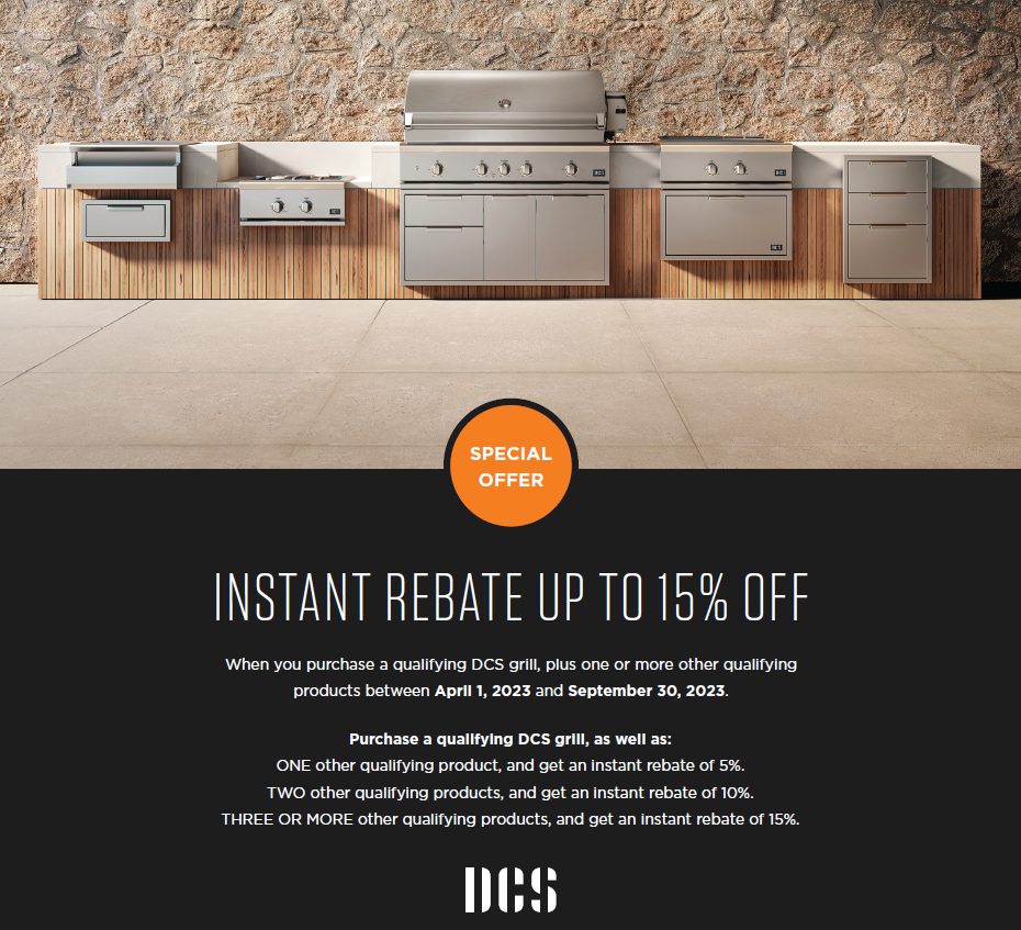 DCS Instant Rebate