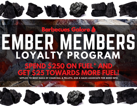 Charcoal and Pellet 10% Discount Loyalty Program at Barbecues Galore