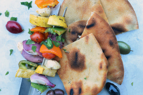 Grilled Halloumi Kabobs Recipe - Barbecues Galore