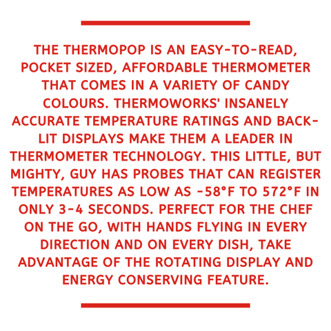 Thermoworks Thermopop Thermometer is your best pocket-sized friend 