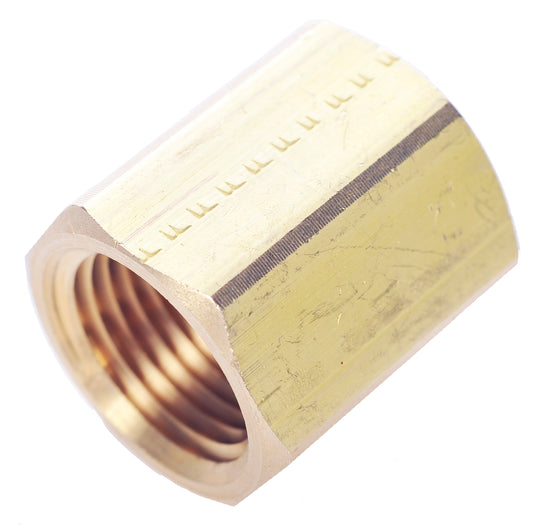 BRASS COUPLING - 1/2 to 3/8 Female Reducing Pipe Thread