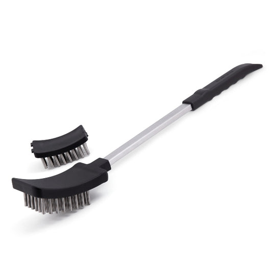 Napoleon 62053 Natural Fiber Grill Brush with Grid Scraper