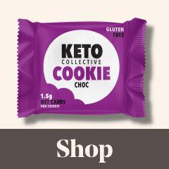 keto collective choc chip cookie
