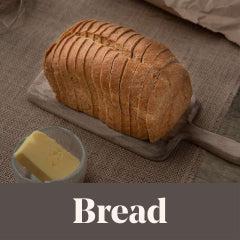 image of our low-carb bread with text "bread"