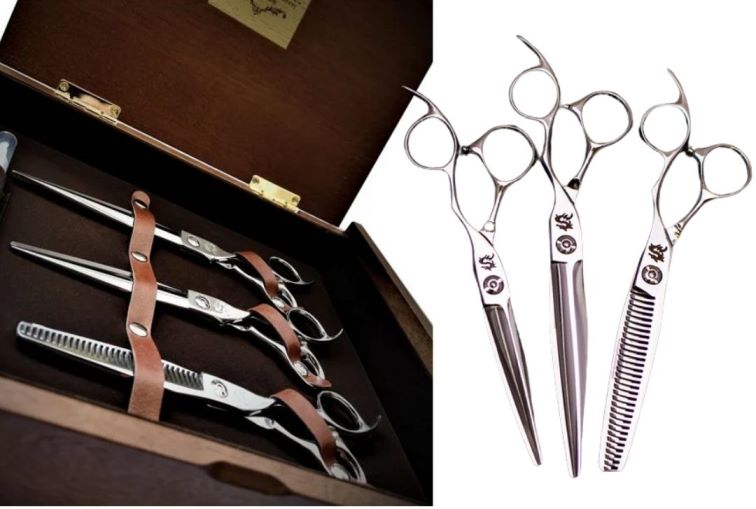 Kamisori Sword Master Haircutting Shears Set